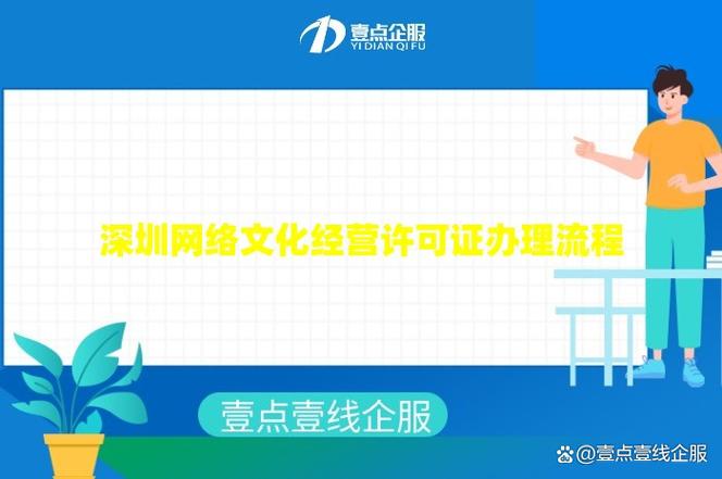 深圳网络文化经营许可证办理全流程解析